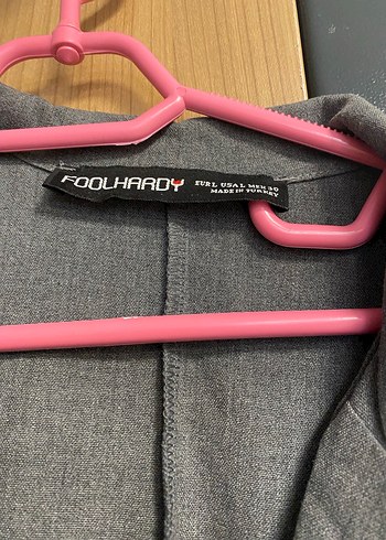 Gri Kemerli Kadın Keten Takım Elbise - Görsel 5