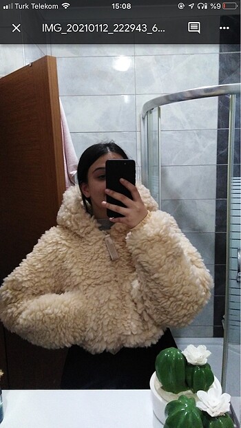 Pull and Bear Peluş Mont