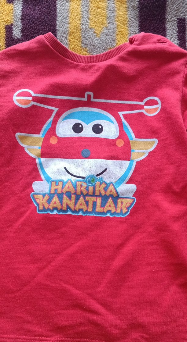 Uzun Kollu, Baskılı Erkek Çocuk Tişörtü - Görsel 2