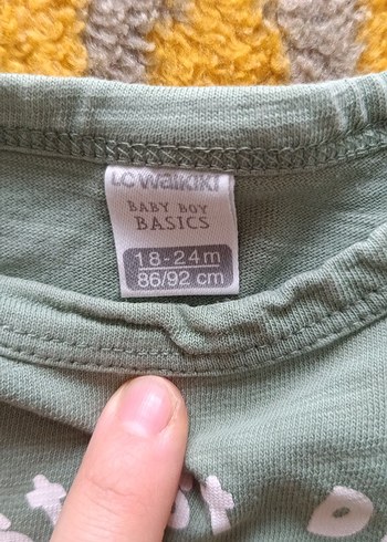 Gri Baskılı Uzun Kollu Kız Tişörtü - Görsel 4