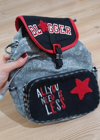 Kayışlı Gri Rock Punk Çocuk Cüzdanı - Görsel 4