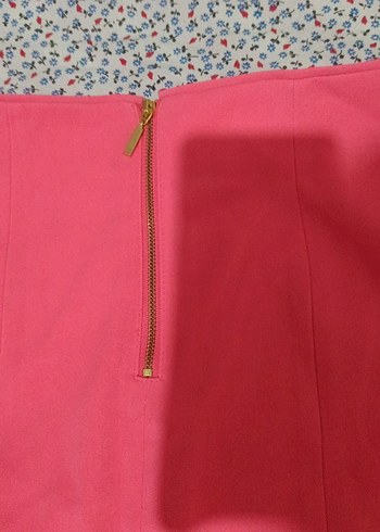 Pembe Midi Kalem Etek - Görsel 3