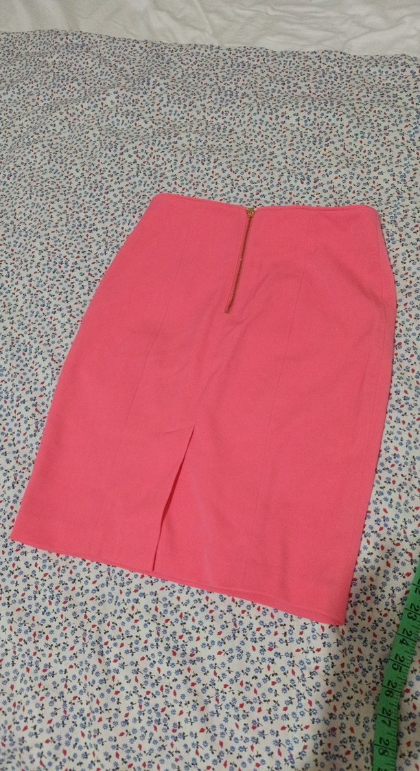 Pembe Midi Kalem Etek - Görsel 2