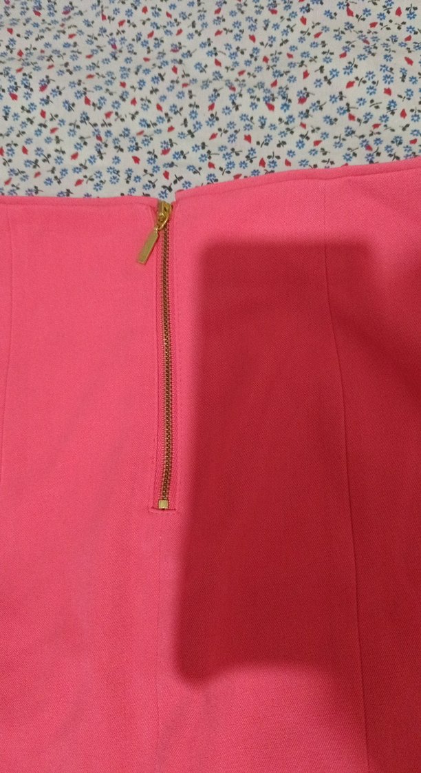 Pembe Midi Kalem Etek - Görsel 3