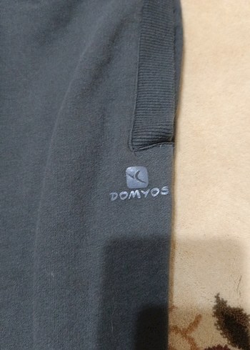 Gri Kadın Salaş Denim Eşofman Altı - Görsel 3