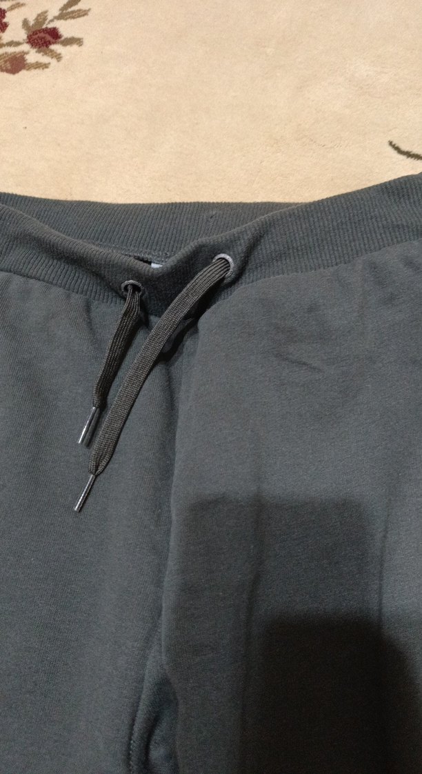 Gri Kadın Salaş Denim Eşofman Altı - Görsel 4