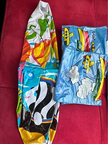 Diğer Şişme havuz topu ve 2 adet kolluk
