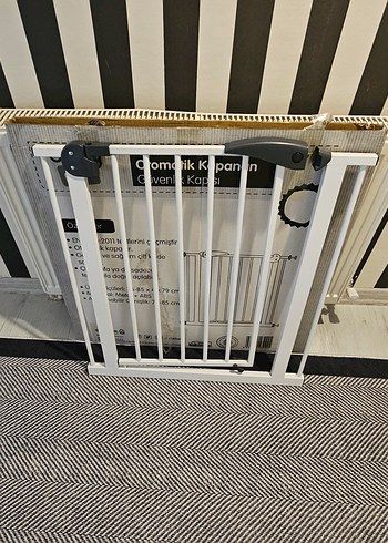 Beden Baby Plus Otomatik Kapanan Güvenlik Kapısı Gri