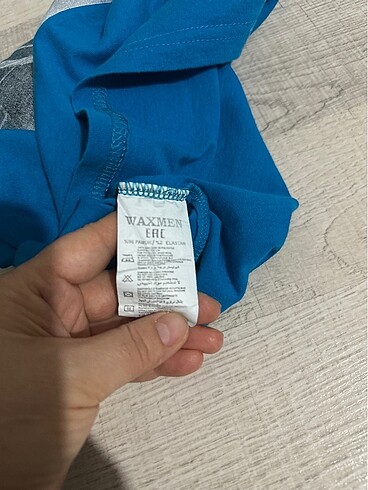 11-12 Yaş Beden mavi Renk Tişört Erkek çocuk