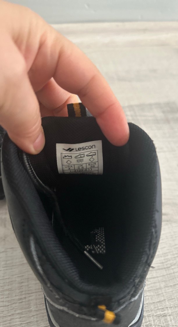 Siyah  Erkek Outdoor Bot 36 numara - Görsel 3