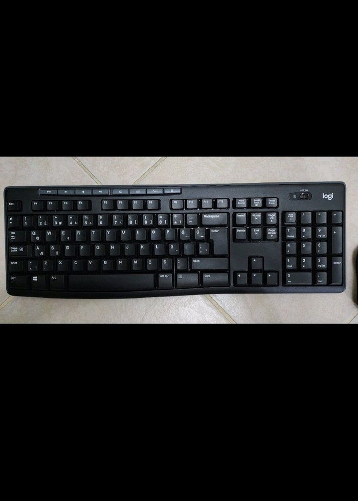 Logitech K270 Kablosuz Klavye Mouse Set - Görsel 2