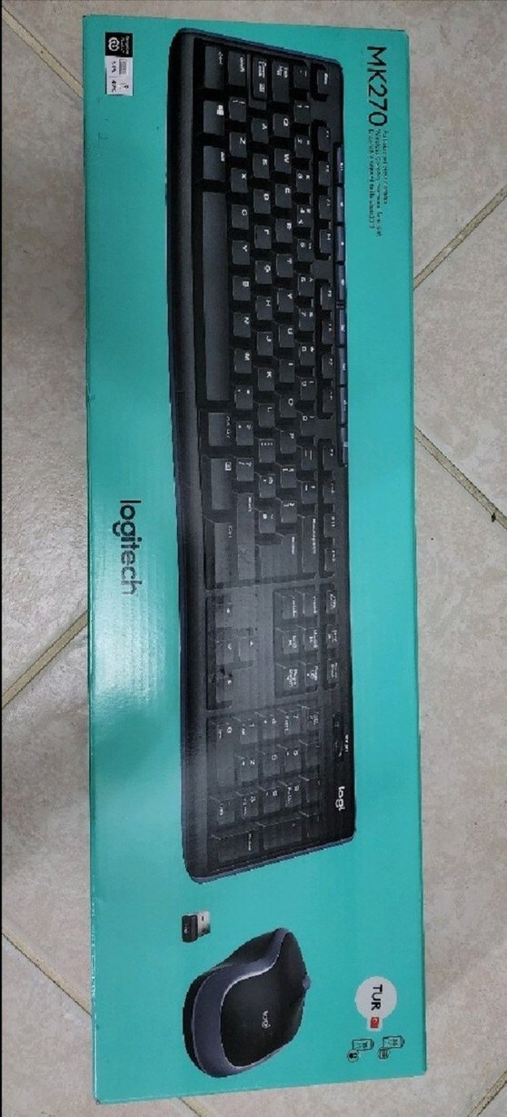 Logitech MK270 Kablosuz Klavye Mouse Set - Görsel 2