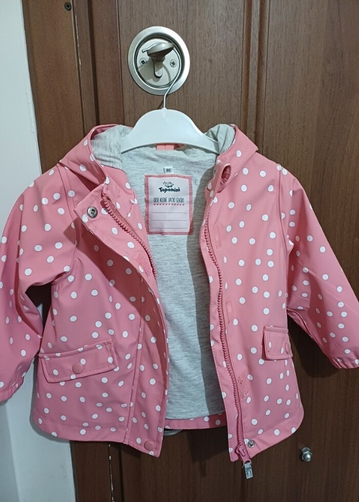 Kız çocuk yağmurluk  - Görsel 2