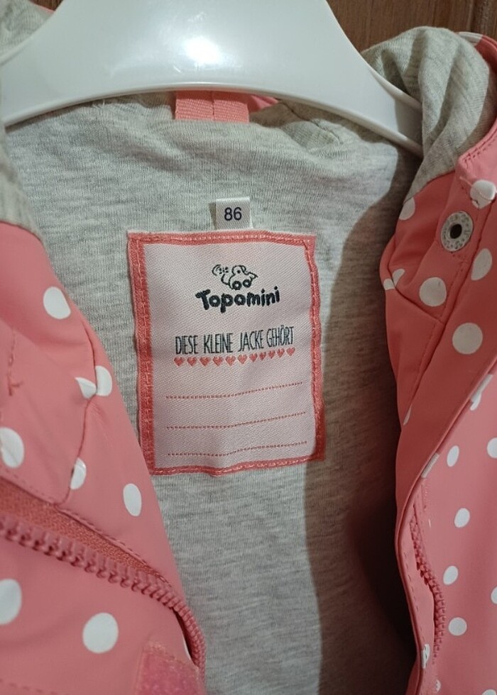 Kız çocuk yağmurluk  - Görsel 3