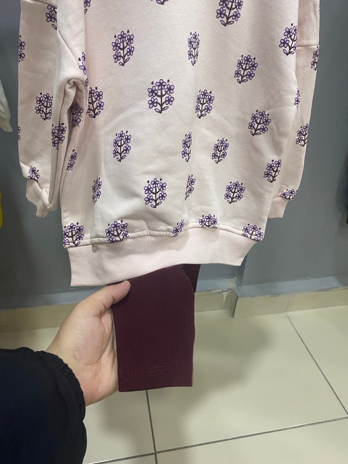 Zara kız çocuk alt üst takım - Görsel 2