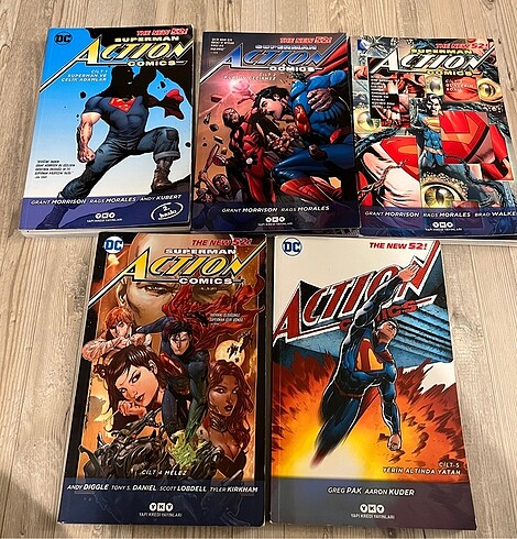 SUPERMAN VE ÇELİK ADAMLAR 1-2-3-4-5