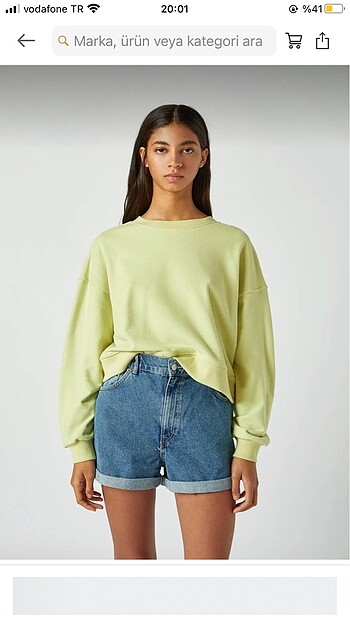 Kısa Sweatshirt