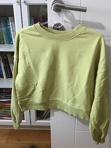 Pull and Bear Kısa Sweatshirt