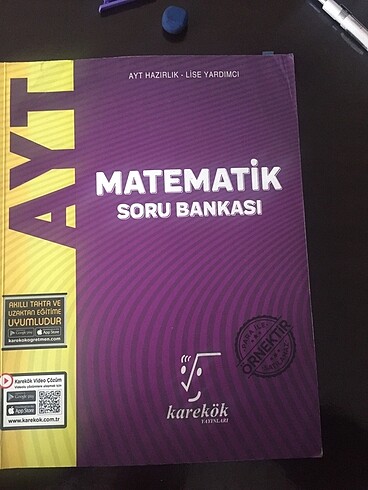  Beden Renk Ayt matematik karekök yayınları