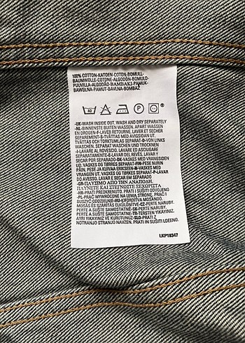 Levis cropped vintage kot ceket - Görsel 4