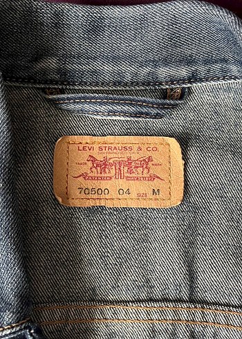 Levis cropped vintage kot ceket - Görsel 3
