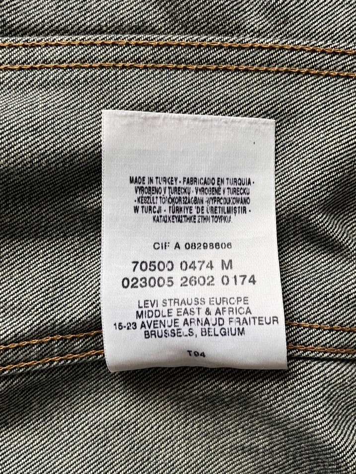 Levis cropped vintage kot ceket - Görsel 5