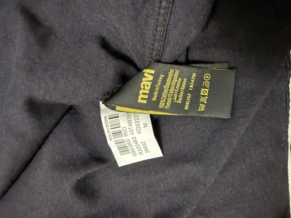Siyah Denim Erkek Gömlek Uzun Kollu - Görsel 2