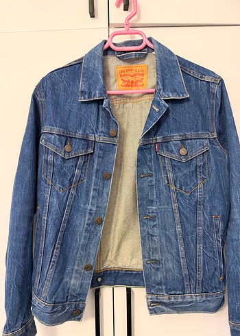 Levis Marka Erkes Mavi Kot Ceket