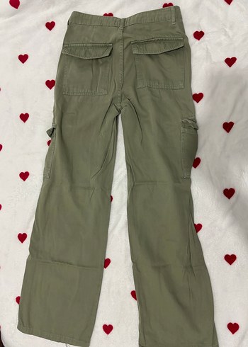 İspanyol Paça Kargo Pantolon - Görsel 2