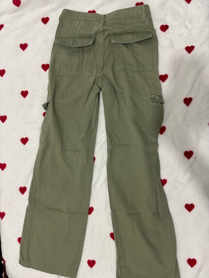 İspanyol Paça Kargo Pantolon - Görsel 2