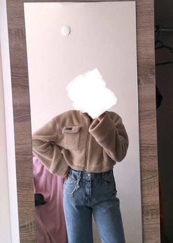 Bershka Peluş Ceket - Görsel 5