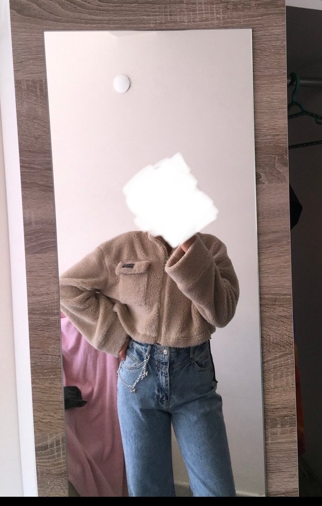 Bershka Peluş Ceket - Görsel 5