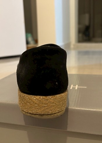 Hotiç Payetli Yılan Desenli Platform Topuklu Kadın Espadril - Görsel 5