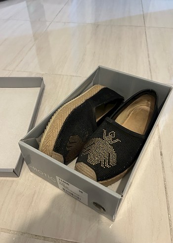 Hotiç Payetli Yılan Desenli Platform Topuklu Kadın Espadril - Görsel 2