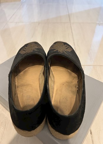 Hotiç Payetli Yılan Desenli Platform Topuklu Kadın Espadril - Görsel 8