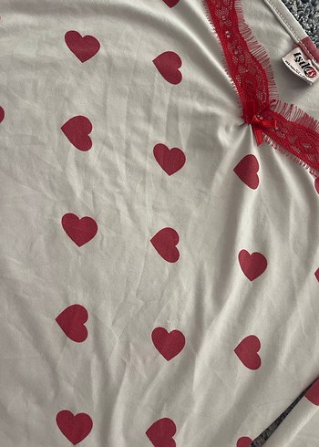 m Beden Kalpli Desenli Uzun Bohem Kadın Pijama Takımı