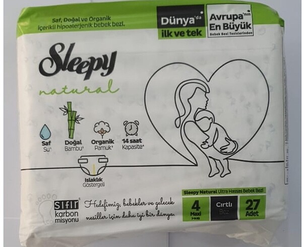Sleepy 4 numara 27 adet