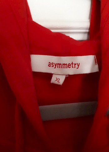 Kırmızı Fermuarlı Uzun Kollu Sweat Hırka - Görsel 3