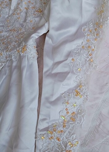 Çok kaliteli özel dikim gelinlik - Görsel 7