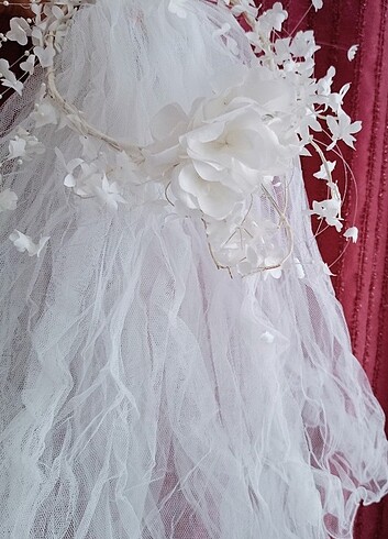 Çok kaliteli özel dikim gelinlik - Görsel 14