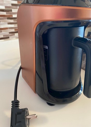 Karaca Hatır Hüps Aroma Sütlü Türk Kahve Makinesi Bronze - Görsel 5