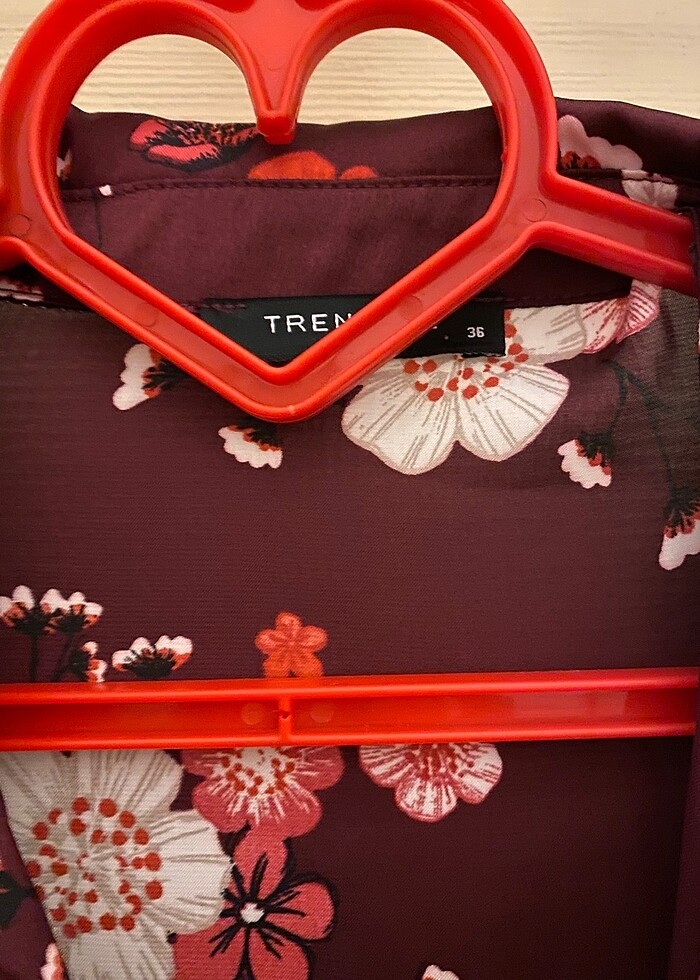 Bordo Elbise - Görsel 4