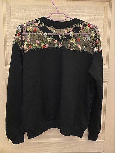 38 Beden Siyah sweatshirt