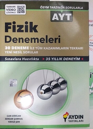 Beden Renk TYT AYT FIZIK KITAPLARI