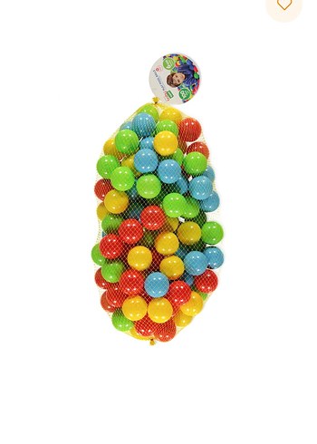 Renkli Plastik Oyun Topları Seti