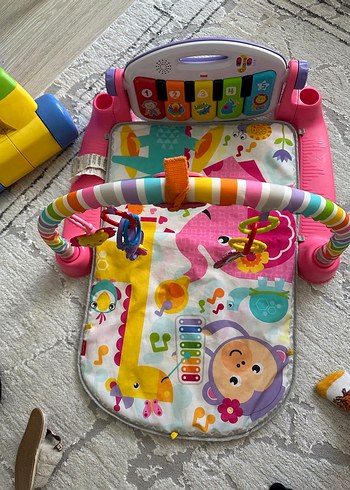 Beden Renkli Bebek Oyun Halısı