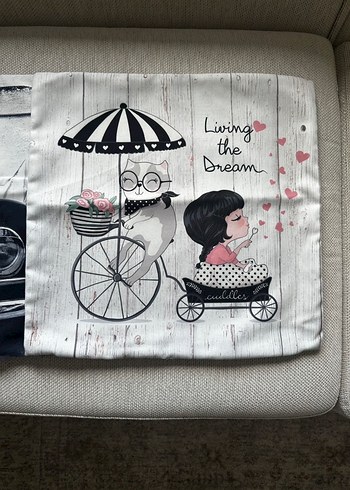 Baskılı Kırlent Kılıfları - Görsel 3