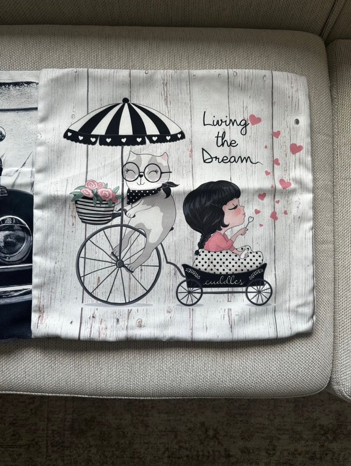 Baskılı Kırlent Kılıfları - Görsel 3