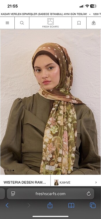 Freshscarfs rami şal