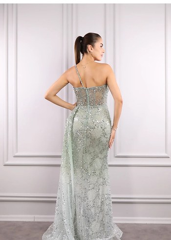 Taşlı Abiye - Görsel 6